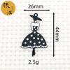 Acessórios de joias estilo coreano DIY para senhora pingente de beleza pendente único série estilo Chanel pulseira pingente de tiara