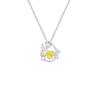 Collar de cadena para clavícula de plata s925 con diseño original BaObAo, polvo de diamante, color mágico, rosa inteligente, lujo ligero para mujer, alta gama