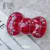 Presilha de Cabelo com Laço de Bolinhas, Presilha Lateral, Estilo Doce para Meninas, Presilha para Franja, Grampo de Cabelo, Presilha Bico de Pato, Piranha, Acessório de Cabelo