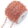 Cadena de Ojo Globo Ocular Colorida de Moda Personalizada Accesorios de Joyería DIY Collar Pulsera Ropa Pendientes Material Cadena de Cobre
