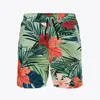 Temu Transfronteiriço 2025 Verão Masculino Shorts Hawaiian de Praia Largos Tamanho Europeu Amazon Calças Casuais de Cinco Pontos para Homens