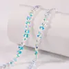 Cuentas DIY de Forma Especial, Cuentas Sueltas, Cuentas de Cristal, Cuentas de Cristal de Flor de Ciruelo, Cadena para Teléfono Móvil, Pétalos de Cristal, Accesorios para Joyería