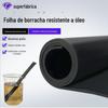 Placa de borracha resistente a óleo, placa de borracha nitrílica resistente a óleo, placa de borracha preta resistente à pressão, à prova d'água e à corrosão, placa de borracha nitrílica NBR