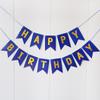 Grande Pequeño Oro Flash Bandera Cola de Pez Fiesta Infantil Bronceado Cumpleaños Flor Bandera Decoración Fiesta Flor