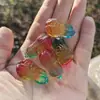Versión Mini de Citrino Pequeño Maíz Col Repollo Ruyi Decorativo Maíz Colorido Hogar Pequeños Adornos Hechos a Mano