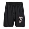 AliExpress Amazon Más Vendidos Pantalones Cortos para Hombre Estampado de Attack on Titan Pantalones Cortos Rectos Pantalones de Playa de Verano