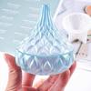 Mesa de Pegamento de Cristal DIY Tarro de Dulces Yurta Caja de Almacenamiento con Forma de Gota Molde de Silicona Venta al por Mayor Horneado