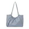 Bolsa Tote Grande de Bolinhas Estilo Coreano Feminina 2026 Chegada Nova de Verão Moda Casual Diária Bolsa de Ombro Único Sob o Braço