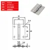 Bisagra de Acero Inoxidable HHS25/30/40/50/65/6/75/7/90/90A/100/100A Bisagra