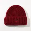 Chapéu de Lã com Circunferência de Cabeça Grande para Mulheres, Gorro Fashion para Outono e Inverno, Afina o Rosto, Chapéu Versátil com Proteção para Ouvido, Touca de Tricô Quente