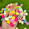 Los fabricantes suministran pendientes de resina de 18 mm con forma de rosa para bricolaje, accesorios de decoración de belleza para teléfonos móviles, 30 unidades por bolsa.