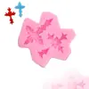 Molde líquido para lunar de belleza Jane 2 incluso Molde para decoración de pasteles de Cruz Molde para chocolate Silicona de grado alimenticio