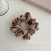 Goma para el pelo satinada floral Maillard para mujer, alta elasticidad, liga para el pelo duradera que no daña el cabello, accesorio elástico para el pelo