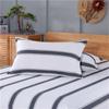 Fundas de Almohada de Tela Gruesa Engrosada, un Par de 2 Piezas, Estilo de Apertura con Cremallera, Tejido de Tela Gruesa Tejido en Color a Doble Cara, Tamaño 48*75