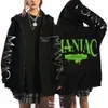 Suéter con capucha estampado Harajuku de Stray Kids, suéter holgado con cremallera, venta al por mayor