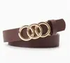 Novo Cinto Feminino Elegante para o Dia a Dia com Toque de Luxo, Cinto Decorativo para Cintura, Versátil Cinto Feminino de Couro com Fivela de Liga Metálica