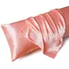 Amazon Aliexpress Funda de almohada individual Satén de seda helada Imitación de seda Seda Funda de almohada Venta al por mayor de fábrica transfronteriza Temu