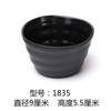 Taza de melamina restaurante comercial imitación porcelana taza para baño maría antica caída plástico hotel negro barbacoa china taza de resina