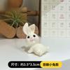 Micro Paisagem Ornamentos Desenho Animado Coelho DIY Material Cenoura Casa Desktop Vaso de Flores Boneca Decoração de Casa