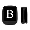 Iniciales de Letra A-Z Transfronterizas para Cubiertas de Manillar de Cochecito de Bebé, Cubiertas de Mango de Maleta, Protectores de Mango de Equipaje