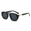 Nuevas Gafas de Sol Estilo Piloto de Gama Alta Moda Celebridad de Internet Gafas de Sol Cuadradas para Hombre Tendencia Transfronteriza Europea y Americana