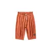 Pantalones casuales de moda, tendencia, marca, corte holgado, juveniles, populares, para hombre, estilo japonés, pantalones cortos, nuevos, de tendencia, cintura alta, estilo verano