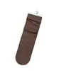 Calcetines color marrón melardo, calcetines de algodón para mujer para otoño e invierno hasta la mitad de la pantorrilla, calcetines largos florales estilo japonés retro, perfectos con sandalias Birkenstock, y adecuados para usar con calcetines holgados