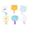 Pan de animalitos pequeños de dibujos animados, accesorios de resina, plato para jugar a la comida, pegamento de crema, pinza para el pelo DIY, pegatina para refrigerador, decoración de casa de muñecas