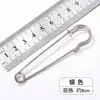 Venda Direta da Fábrica de Alfinetes de Segurança Metálicos Espessos, Broches Prateados, Acessórios de Costura para Prender Suéteres e Xales