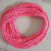 Cesta redonda de plástico de ratán completamente nueva, sólida, 2.4, material tejido, tira de plástico hecha a mano para bricolaje
