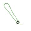 Cordón para teléfono móvil con lazo colorido DIY cuerda de muñeca de silicona colgante anti-pérdida marco de chat de dibujos animados colgante para unidad USB cuerda de mano