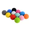 Pelota de Juguete de Espuma Eva Perforada de Colores Pelota Perforada de Entrenamiento de Golf Pelota Arcoíris de Eva para Mascotas Elástica al por Mayor