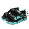 Sandalias para Niños Verano Nuevas Sandalias Antideslizantes de Suela Blanda para Niños Ropa Exterior para Niños Grandes Zapatos Deportivos de Playa Comercio Exterior Transfronterizo
