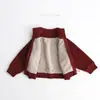 Mq~100% Algodão Puro Jaqueta de Outono e Inverno Nova de Algodão Puro para Meninos e Meninas, Cardigã Estiloso para Sair, Algodão e Espessamento