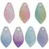 Colgante de Cristal Checo Degradado Flor de Loto Pétalo de Flor de Loto Nieve para Manualidades Hecho a Mano Pasador Antiguo Tocados Materiales para Joyería Accesorios