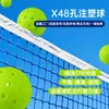 X-48 Fábrica de Origem Atacado Competição Pickleball Moldado por Injeção Pickleball Bola de TPE com 48 Furos Usapa Pickleball
