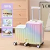 Maleta personalizada para que los niños viajen, maleta con ruedas para niños y niñas, estudiantes, equipaje de mano de 20 pulgadas, maleta de viaje pequeña para niños