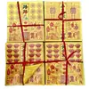 Novo Modelo Armadura de Guerreiro Cavaleiro Estampada do Imperador de Jade, Armadura Quatro-em-Um para Dinheiro de Papel e Suprimentos de Comida, Papel Amarelo, Pacote Combinado de Dinheiro do Imperador de Jade