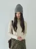 [Oufan] Camisa Básica de Cuello Alto Medio de Color Puro Versátil Clásica para Mujer Estilo Interior Otoño e Invierno 2025 Top 8191