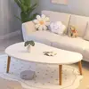 Mesa de Centro para Sala de Estar, Adecuada para Apartamentos Pequeños y Casas de Alquiler, Mesa Sencilla, Nuevo Modelo 2025, Mesa de Té de Gama Alta, Mesa Auxiliar para Balcón