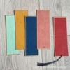 Estilo chino personalizado de doble cara estilo antiguo casero papel grueso marcapáginas diy escritura creativa regalo borla al por mayor