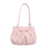 Bolso de mano fresco y delicado de lunares con un lazo, nuevo diseño de moda nicho para mujer 2026, bolso de hombro para ir al trabajo, bolso de axila