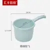Colher de Água Plástica Multiuso Estilo Japonês Colorido HSBC Xinjia para Cozinha/Banheiro Colher de Água Grande Colher de Água Plástica
