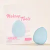 Life Girls Puff para Pulgar con Forma de Corazón Mini Corrector Iluminador Cushion Húmedo y Seco Detalle de Gota de Agua Puff Pequeño