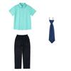Conjunto de Uniforme Escolar Infantil de Verão para Apresentação de Recitação de Coro, Roupa de Apresentação de Uniforme Escolar do Ensino Fundamental, Uniforme de Jardim de Infância, Uniforme de Turma