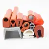Tiras de Vedação Automotivas Personalizadas, Produtos de Tira de Vedação de Borracha Extrudida, Anticolisão, Resistente a Altas Temperaturas, Tiras de Vedação de Silicone Coloridas