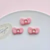 Acessórios de Tecido Laço, Acessórios para Tamancos, Acessórios de Joias DIY Gato de Resina, Grampos de Cabelo, Materiais de Patch Artesanais