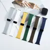 Adequado para Pulseira de Apple Watch S1-10 Geração Ultra Hermes Fivela Dobrável Monocromática Pulseira Esportiva de Silicone