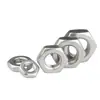 En Stock Tuerca Hexagonal Delgada de Acero Inoxidable 304 Din439 M5-M20 con Borde Biselado Tuerca Delgada Tapa de Perno Delgada