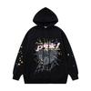 Marca Americana de Moda de Rua Sp5der 555555 Teia de Aranha Moletom com Capuz para Casal Mesmo Estilo de Young Thug para Homens